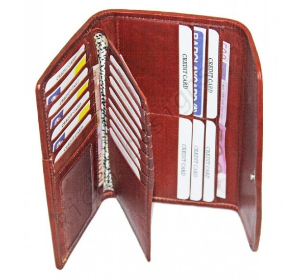 P284 GENUINE LEATHER WALLET MULTI COMPARTMENT