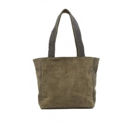 RK03 LEATHER EMBROIDERED METAL WORK TOTE