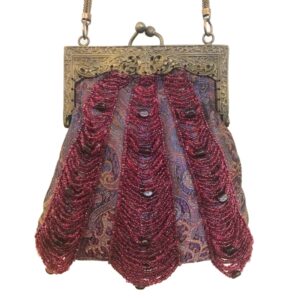 B20 ALL BEADED DRAPE VINTAGE BAG