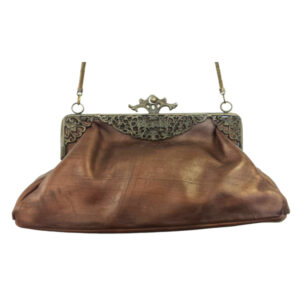 31004 GENUINE ANTIQUE LEATHER VINTAGE FRAME BAG