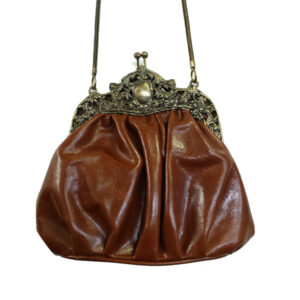 31079 CRUNCH VINTAGE LEATHER FRAME BAG