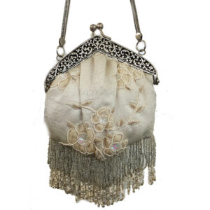 AC054 HAND CRAFTED CREWEL EMBROIDERY VINTAGE BAG