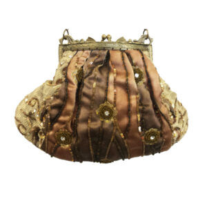 AC72 COPPER PUCCHI PRINTBRASS FRAME VINTAGE BAG