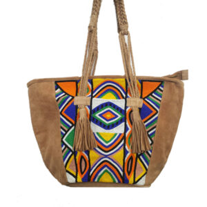 ARF10T GENUINE LEATHER ZIP TOP TOTE