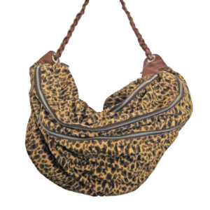 BANANA BAG CANVAS ANIMAL PRINT