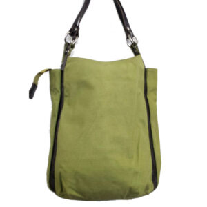SS25 CANVAS LEATHER MULTI COMPARTMENT EURO TOTE
