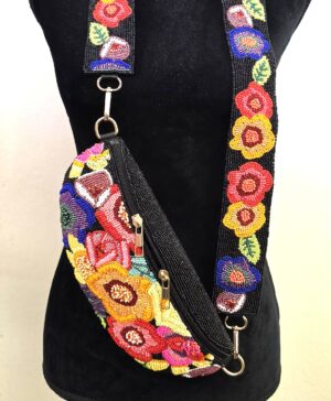 BEADED FLORAL FENNY PACK