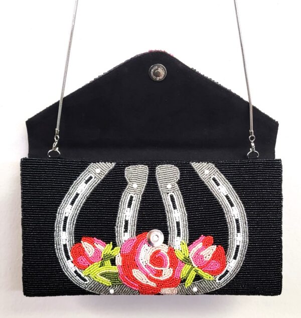 BEADED GOOD LUCK CLUTCH