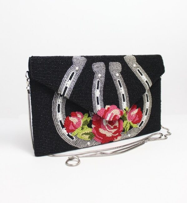 BEADED GOOD LUCK CLUTCH