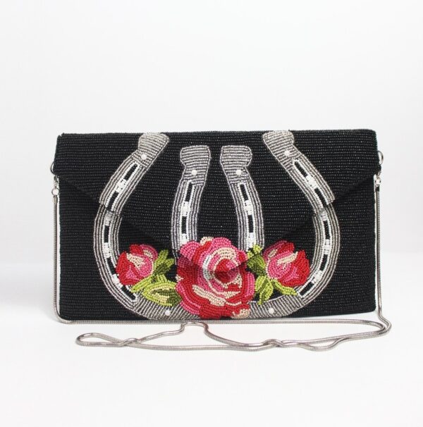BEADED GOOD LUCK CLUTCH