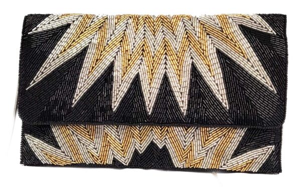 BEADED EVENING CLUTCH