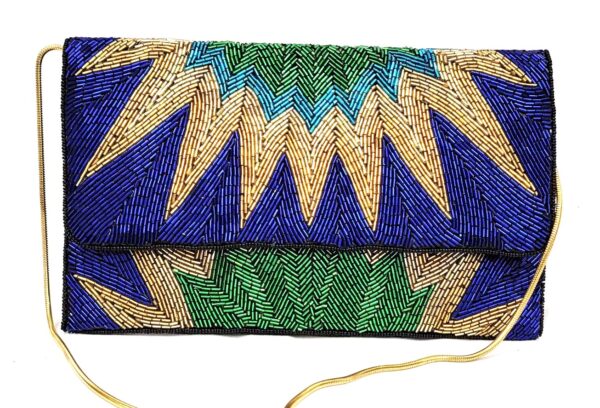 BEADED EVENING CLUTCH