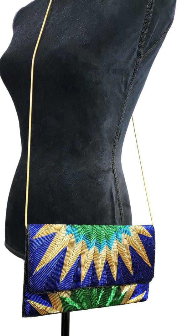 BEADED EVENING CLUTCH