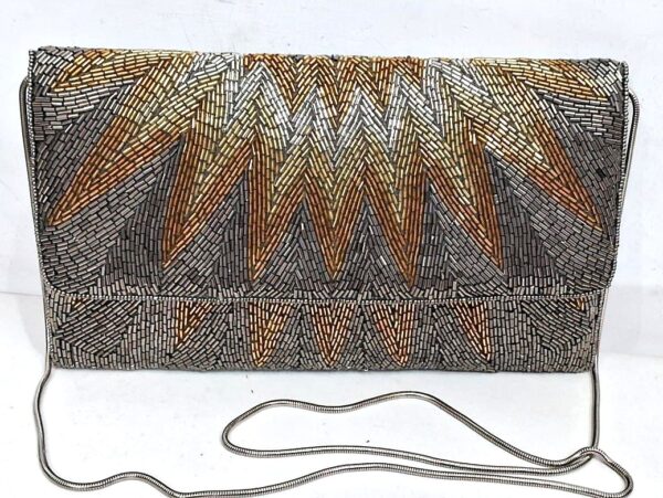 BEADED EVENING CLUTCH